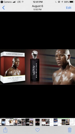 Franck rouas french fragrances llc  launch Floyd May weather perfume with uncle roger may weather 