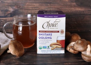 The new Shiitake Oolong tea from Choice Organic Teas