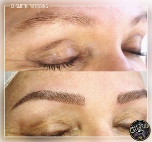 eyebrows tattoo