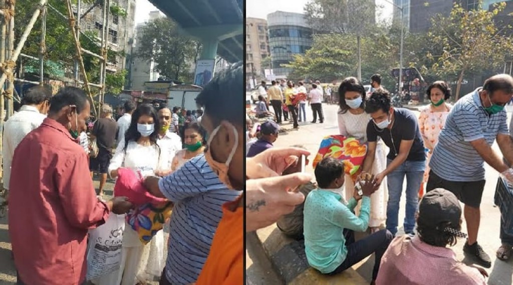 Ayushakti conducts a oneday blanket donation drive for homeless, to