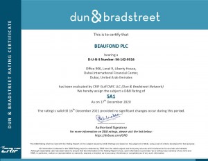 BEAUFOND PLC Certificate Dec 2020 pdf 1