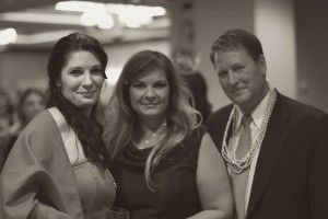 Dawn Ireland, Rhonda and Joe Montague, 2017