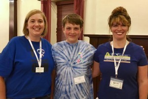 Tracy Meats, CDH Survivor Ian Meats, and Dawn Ireland in 2018