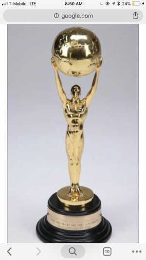 World music awards Julian rouas Paris show 2019