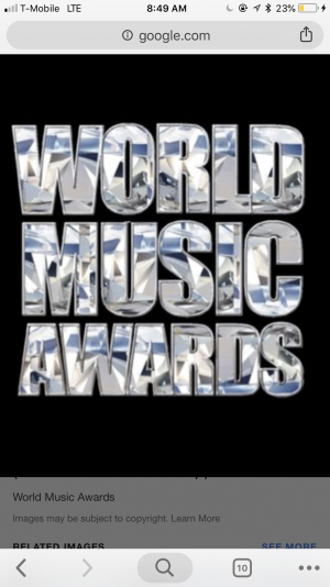 World music awards Julian rouas Paris show 2019