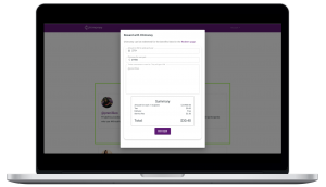 Chimoney social media contest screen