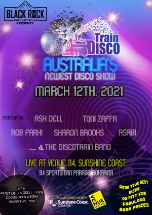 Sunshine Coast star studded line up of singers are brining back the DISCO era in 2021!