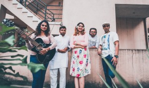 From left - Chaitra - Nikshep - Vaishnavi - Phalgunn - Neff