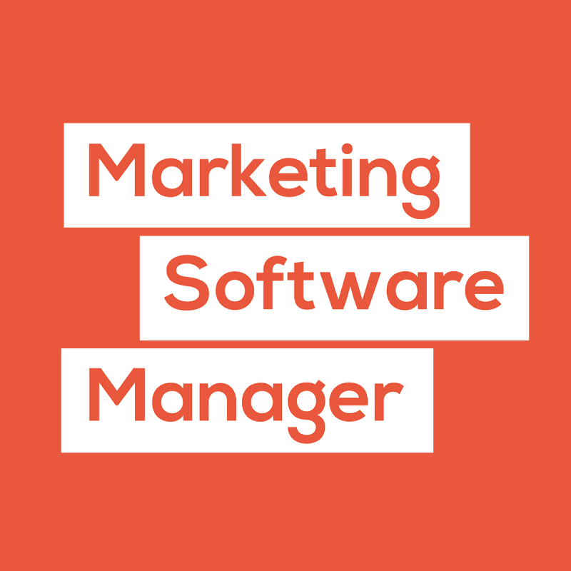 Marketing Software Manager Orange Logo