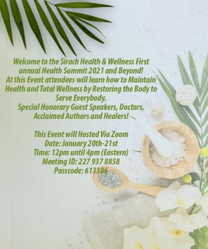 First Annual Sirach Health & Wellness Health Summit 2021