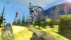 Perform freestyle Bicycle Stunts