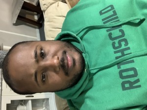 Earvin taking a break from writing
