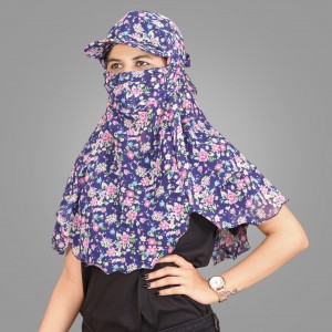 Full Face Mask Scarf with Cap