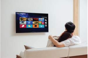 Over the TV