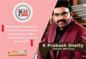 Mr. Prakash Shetty, Chairman of MRG Group