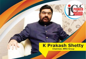 Mr. Prakash Shetty, Chairman of MRG Group