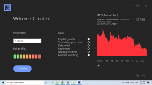 The Masterboard includes options recommendations as well.