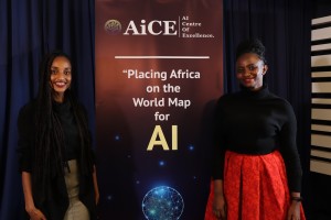 (L-R) Claire Matuka, CEO & Co-founder, AICE, Carol Muchemi, Head of Innovation and Co-founder, AICE