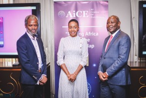 John Kamara, AICE Founder; Irene Kiwia, Ada Labs Africa Co-Founder, James Mwangi, Equity Group