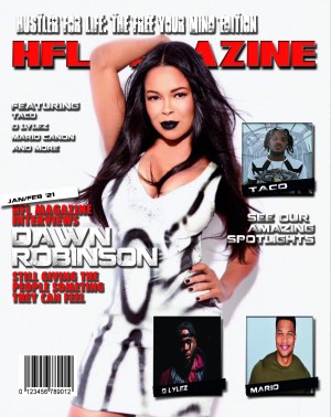 Dawn Robinson Strikes A Pose on HFL Magazine: The Free Your Mind Edition