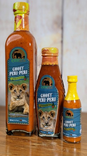 ADF Ghost Peri Peri - Different size examples