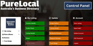 Business Directory Admin Area