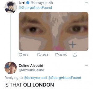 Fans went crazy after Larray posted the photo