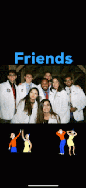 Earvin with colleagues