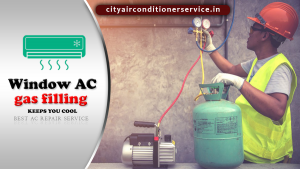Window AC gas filling2