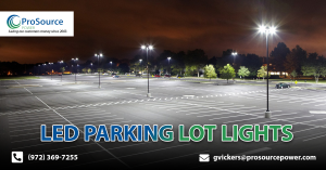 LED Parking Lot lights