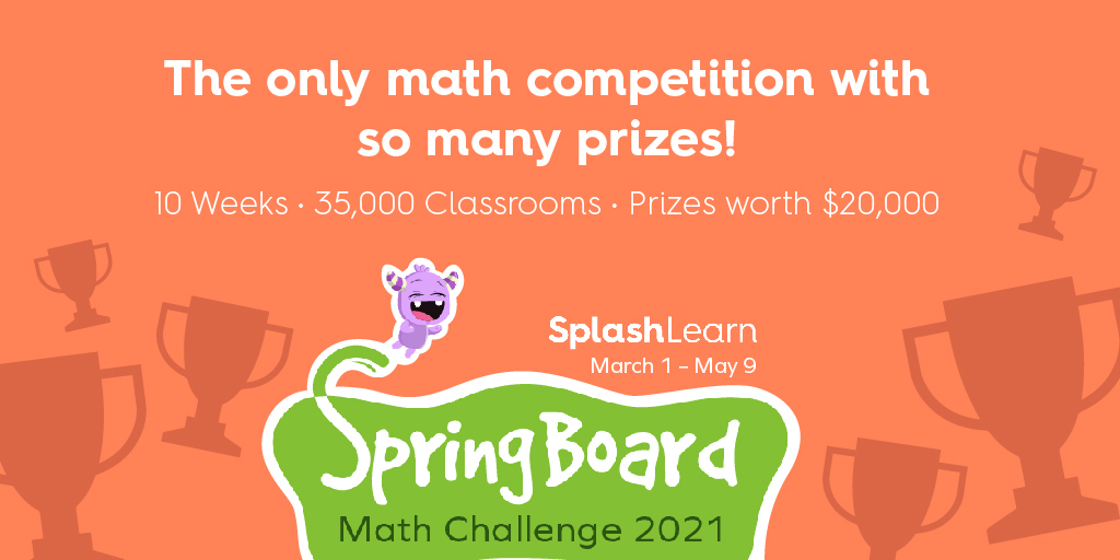 SplashLearn Announces ‘SpringBoard Math Challenge 2021’ IssueWire