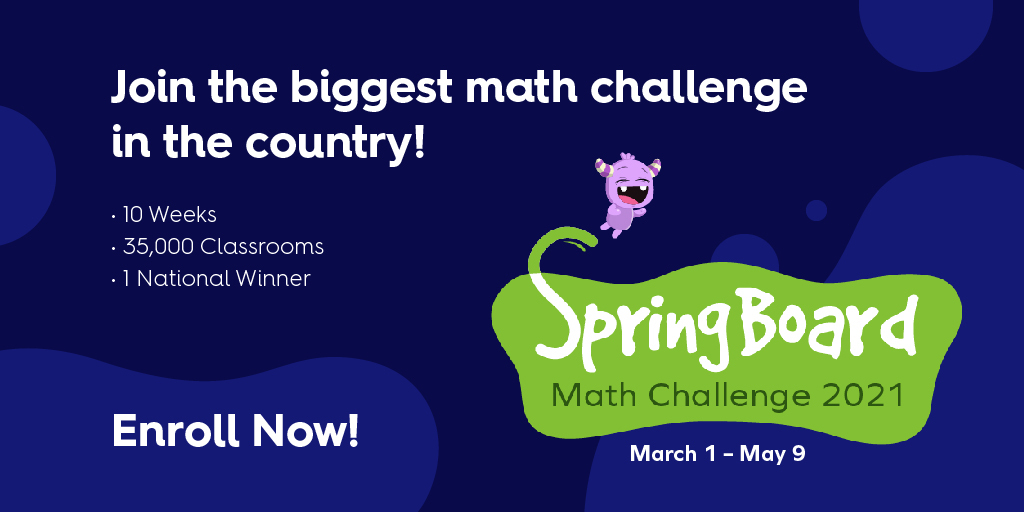 SplashLearn Announces ‘SpringBoard Math Challenge 2021’ IssueWire