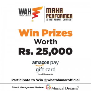 WAH What A Hunar, India’s leading online talent platform is back with an Instagram Talent Contest