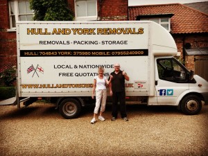 Removals Hull moved Steph to Beverley