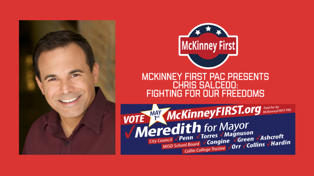 Mckinney First Pac Welcomes Chris Salcedo For A Special Speaking Engagement Issuewire