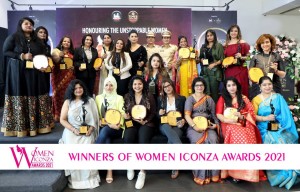 Winners of women iconza awards 2021