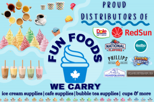 Fun Foods Canada Offering for Ice Cream Stores and Restaurants