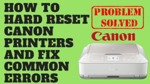 canon printer error code