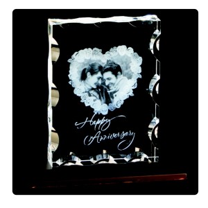 3D Crystal Anniversary Gifts