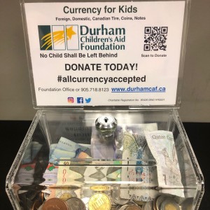 DCAF coin box foreign currency QR code