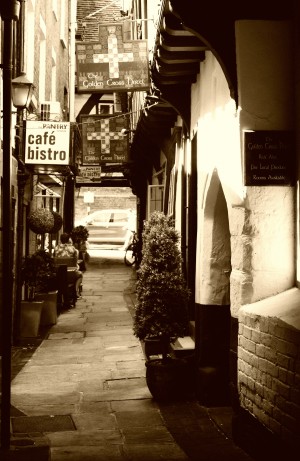 Shrewsbury side street