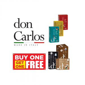 Don Carlos BUY 1 GET 1 FREE OFFER