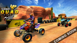 Subway Run ATV Bike Rider is a cool game that features endless subway running with ATV bikes