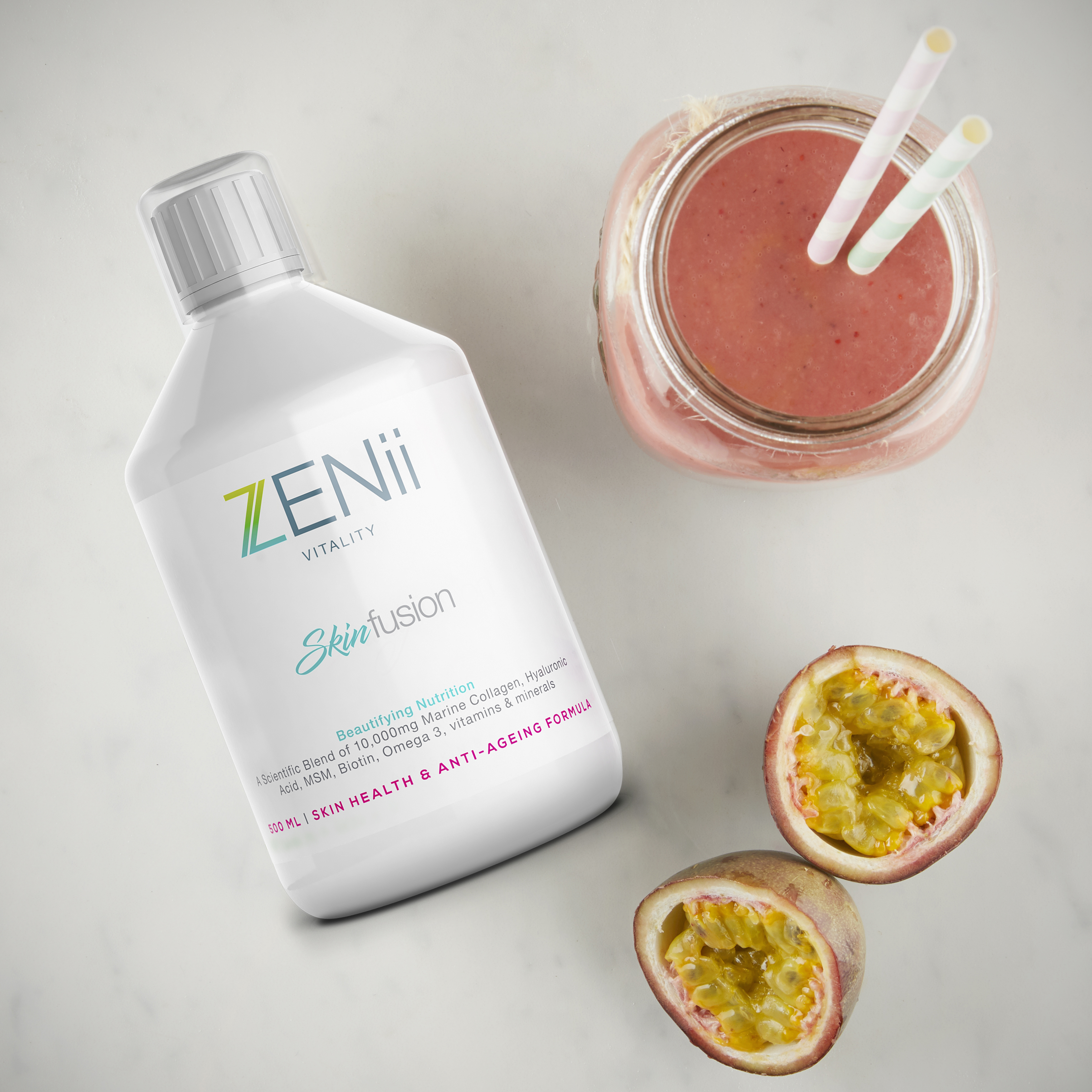 Zenii Skin fusion with passionfruit