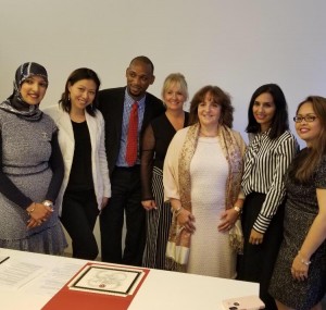 Ambassador Picco with Harvard GIVE Fellowship doctors and Business Roundtable leaders