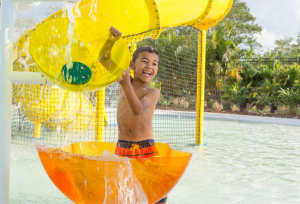 Kid at Activity Center