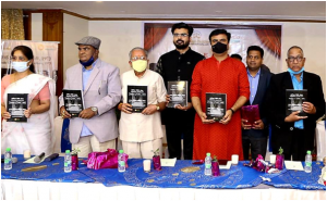 Manmohan Joshi- MJ Sir (center) at official launch of his book Code of Criminal Procedure 1973