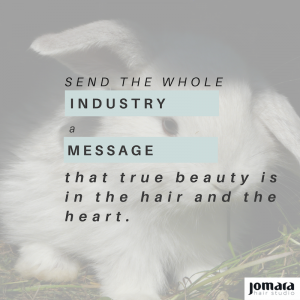 Choose Cruelty Free Says Hairdressing Expert