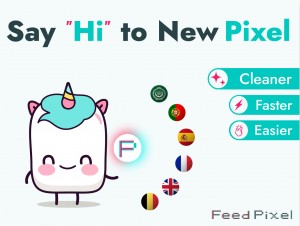 New FeedPixel website is now available in 6 different languages