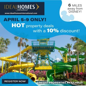 Ideal Homes International Presents A Virtual Event Starting Monday 5th April To Launch New Deals